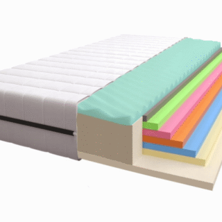 Čiužinys RASA (storis : 20 cm, kietumas : H3/H4 vidutinio kietumo/kietas)