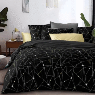 Patalynės komplektas 160x200 cm – natūralus komfortas ir elegancija jūsų miegamajame