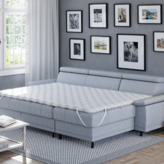 Antčiužinis PUR (storis: 5cm, kietumas: H3 vidutinio kietumo)